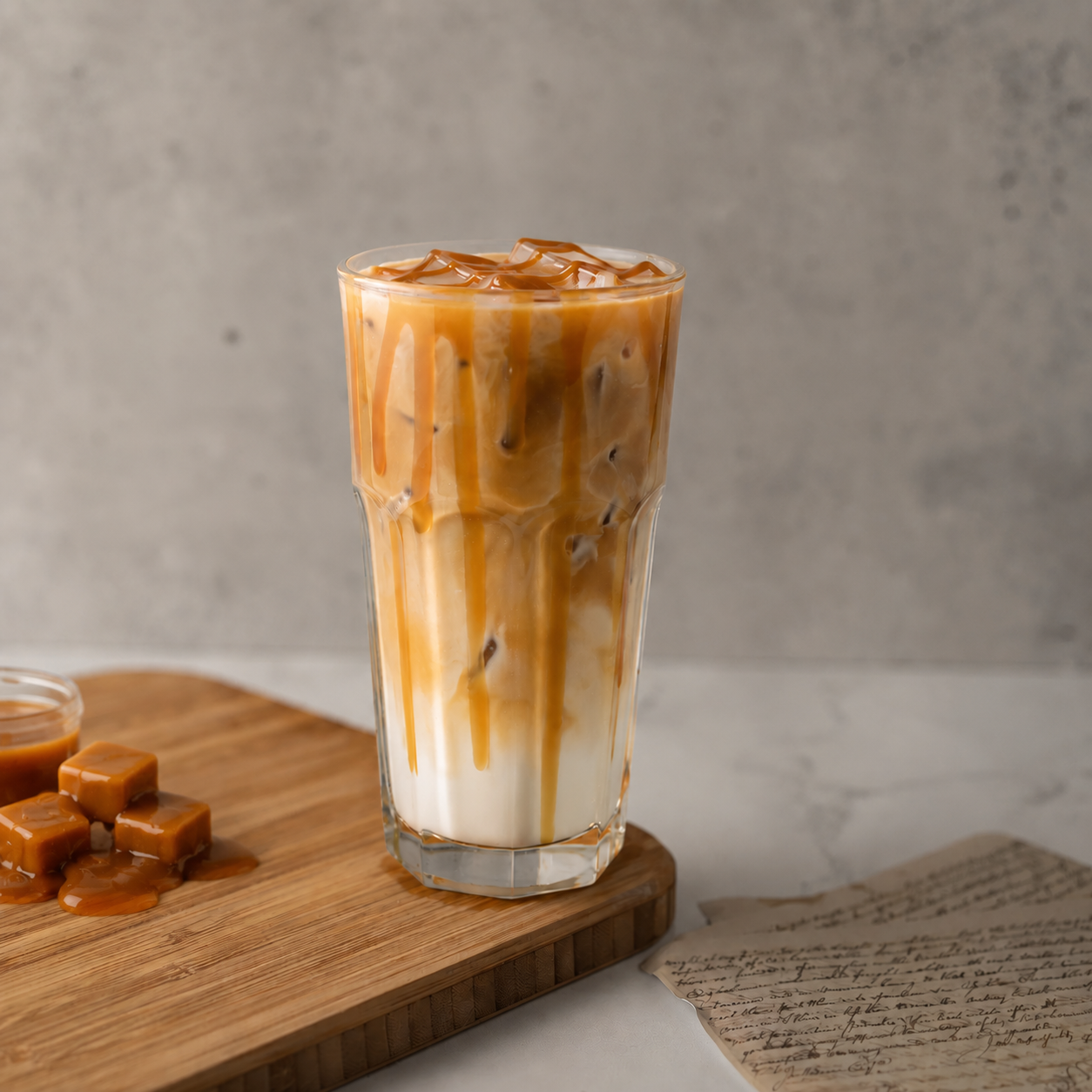 Iced Caramel Latte