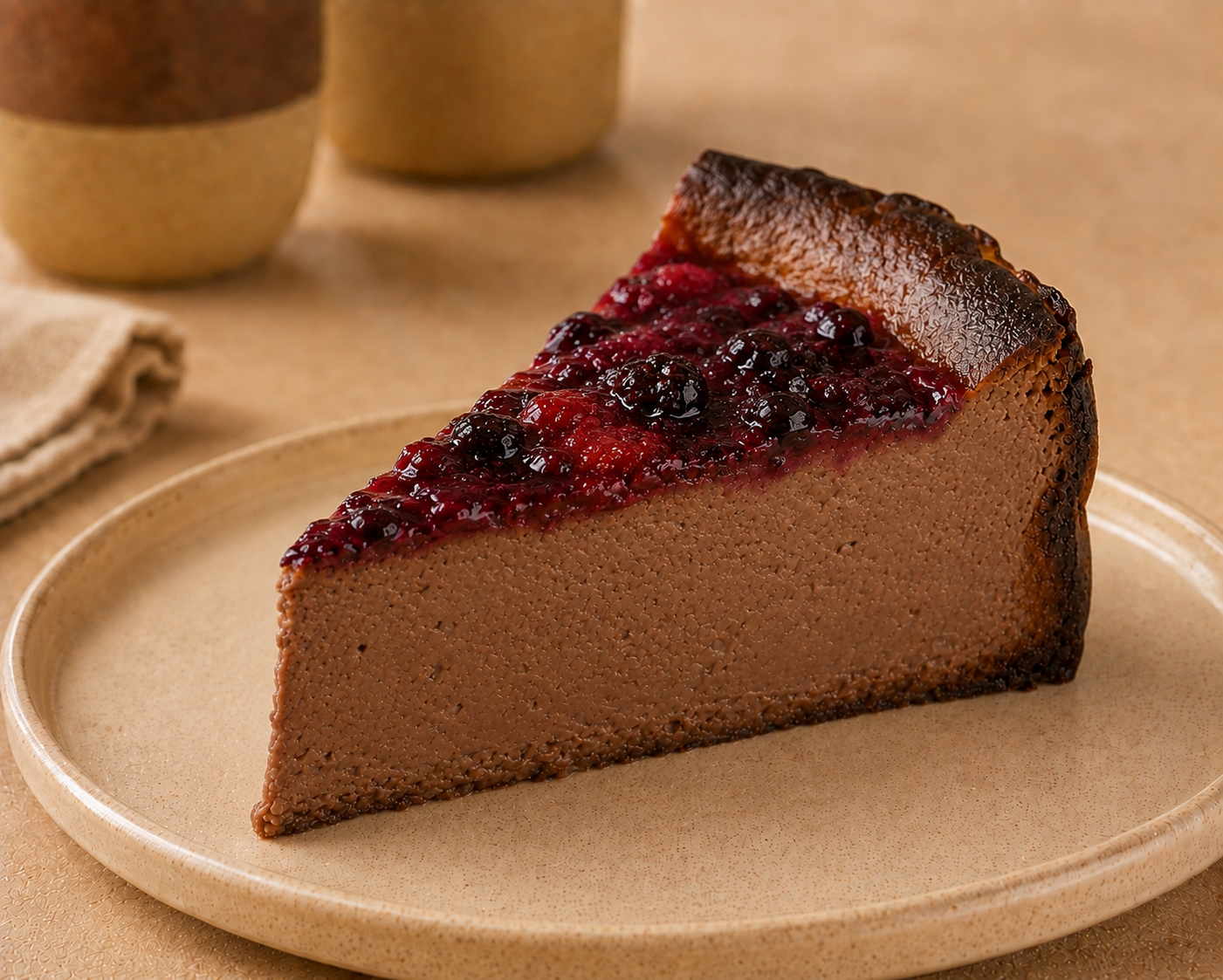 Orman Meyveli Cheesecake