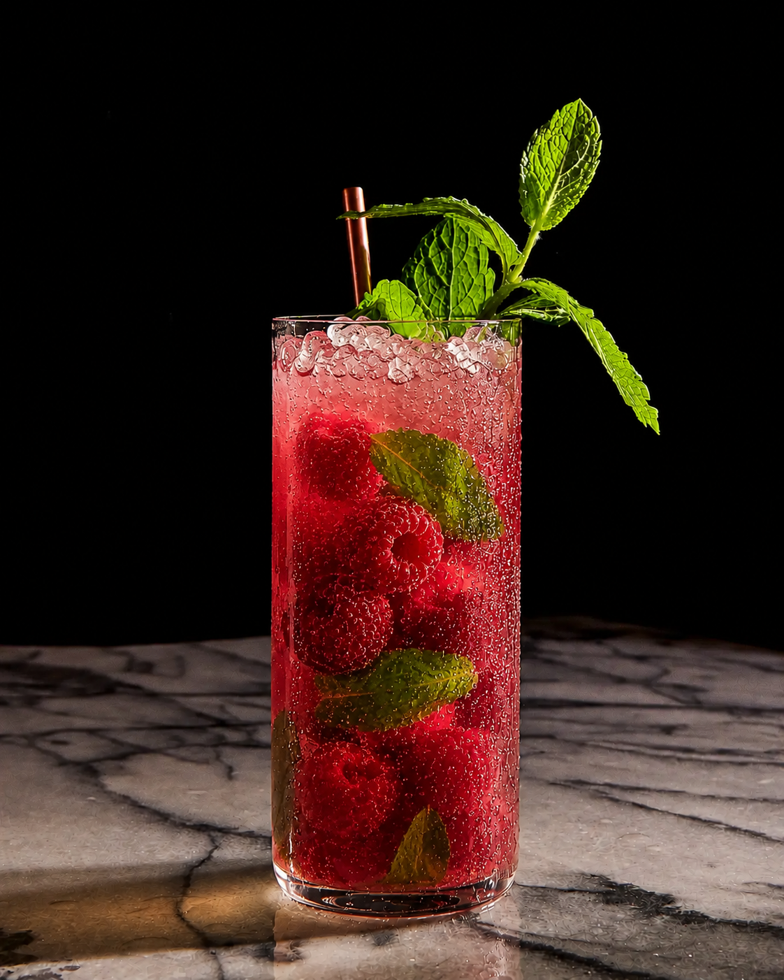 Ahududu Mojito