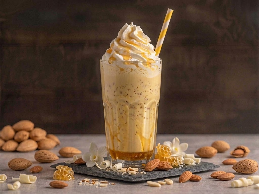 Bal Badem Milkshake