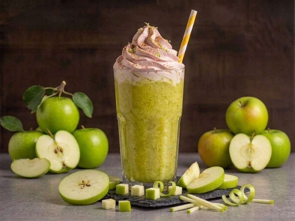 Yeşil Elmalı Milkshake